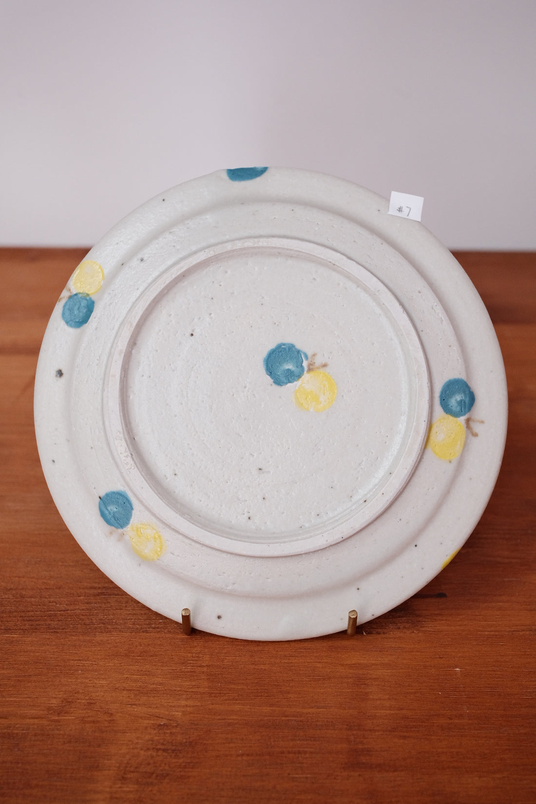 Haruko Harada 原田晴子 Round Plate 17cm - HH27 #7