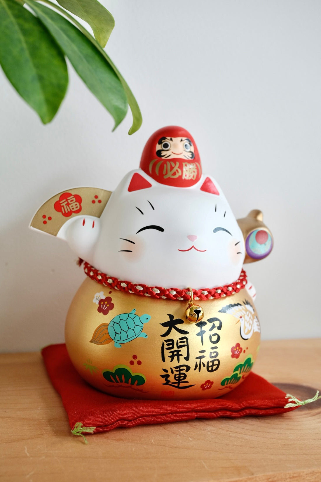 Yakushigama 薬師窯 Lucky Cat Money Jar
