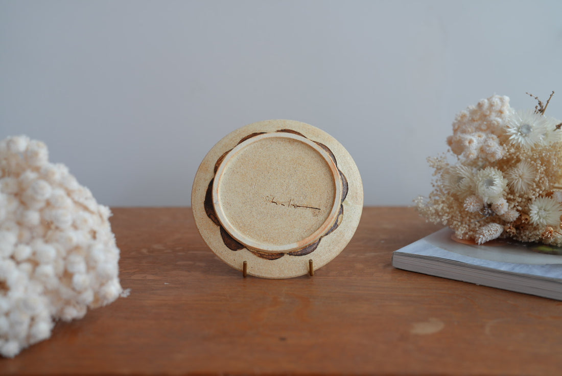 Shoko Hirano 平野照子 Cat Small Plate SR12 #2