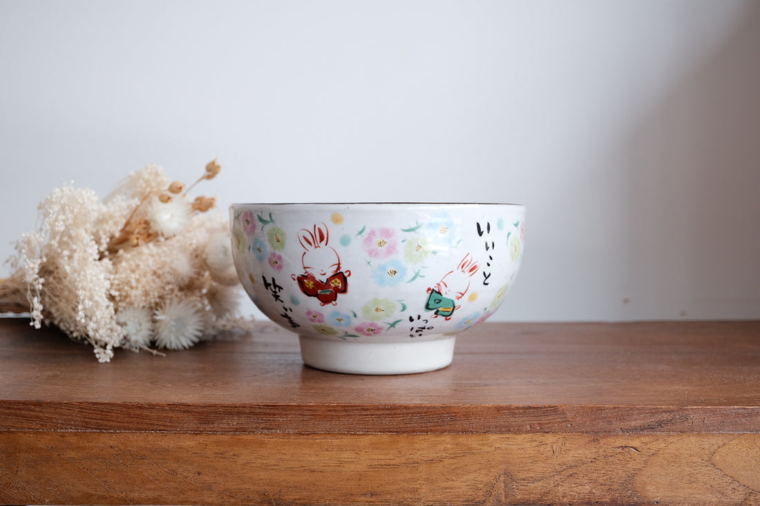 夕立窯 Japanese Style Ramen Bowl