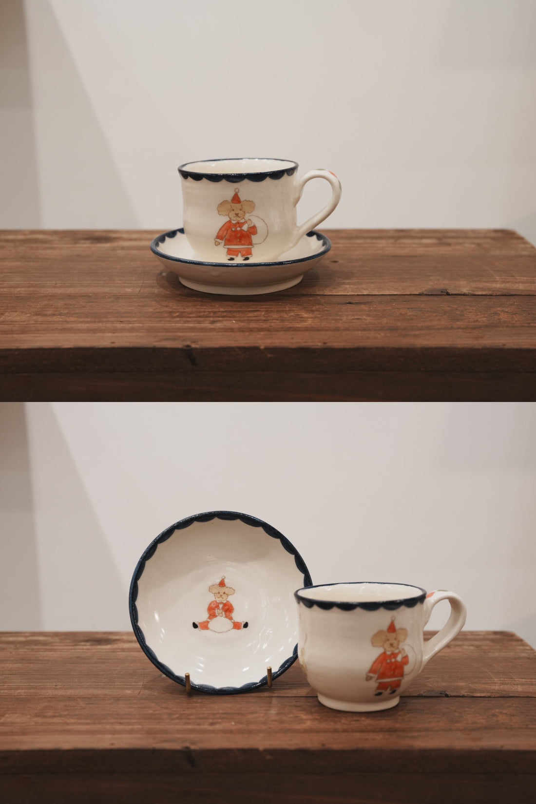 Yukiko Nagahama 長浜由起子 - Christmas Mug with Saucer YN01