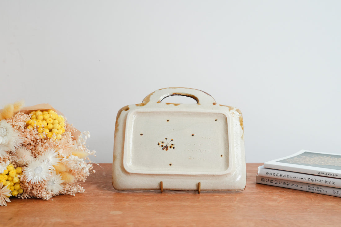 Minako Takizawa 滝沢三奈子 Office Bag Shaped Plate MW06