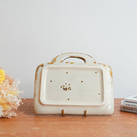 Minako Takizawa 滝沢三奈子 Office Bag Shaped Plate MW06