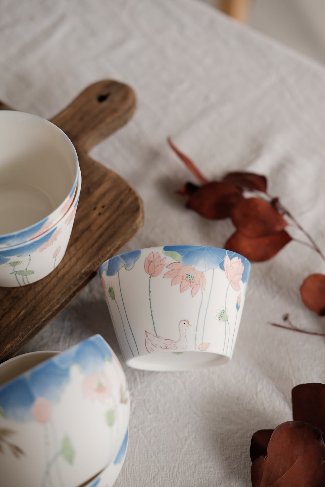 Lotus Flower Coffee/Tea Cups - Baizhi Studio