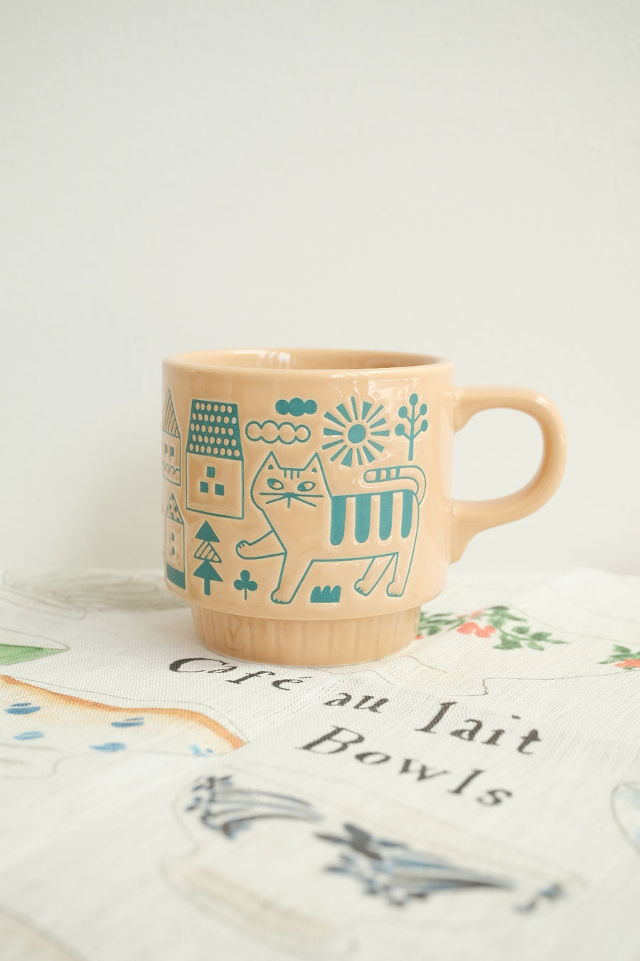 Decole Handmade Cat Mug
