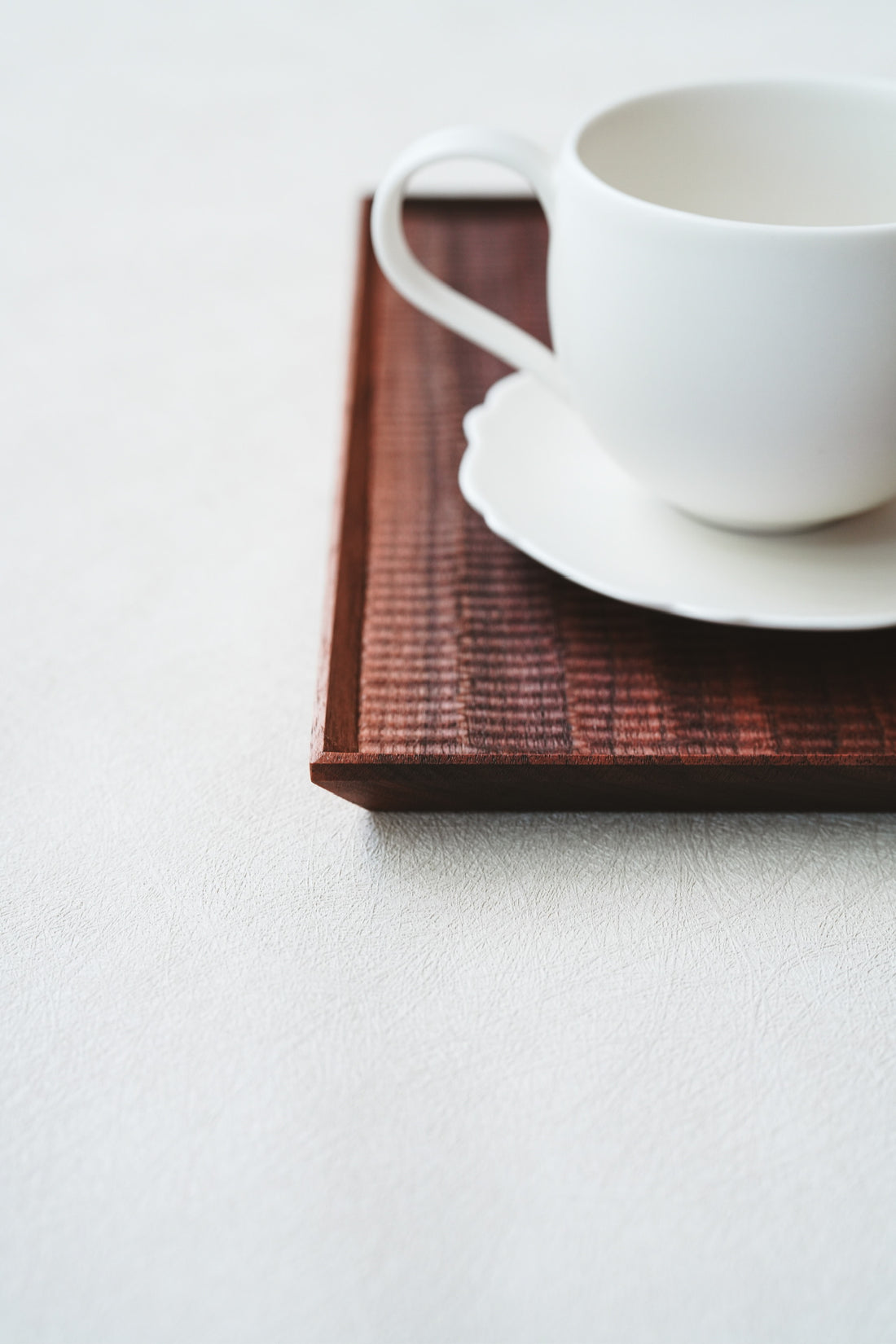 Kazunori Takatsuka 高塚和則 Square Walnut Wood Tray KU05