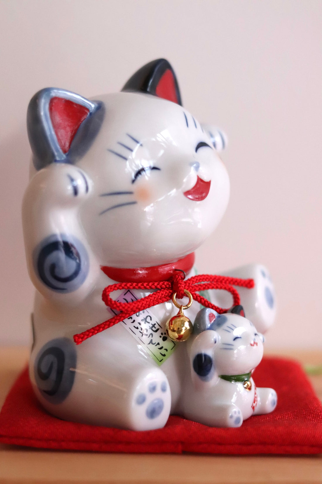 Blue Fortune Lucky Cat 4.5