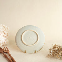 Makiko Sato 佐藤牧子- Blue Flower Round Plate MS05