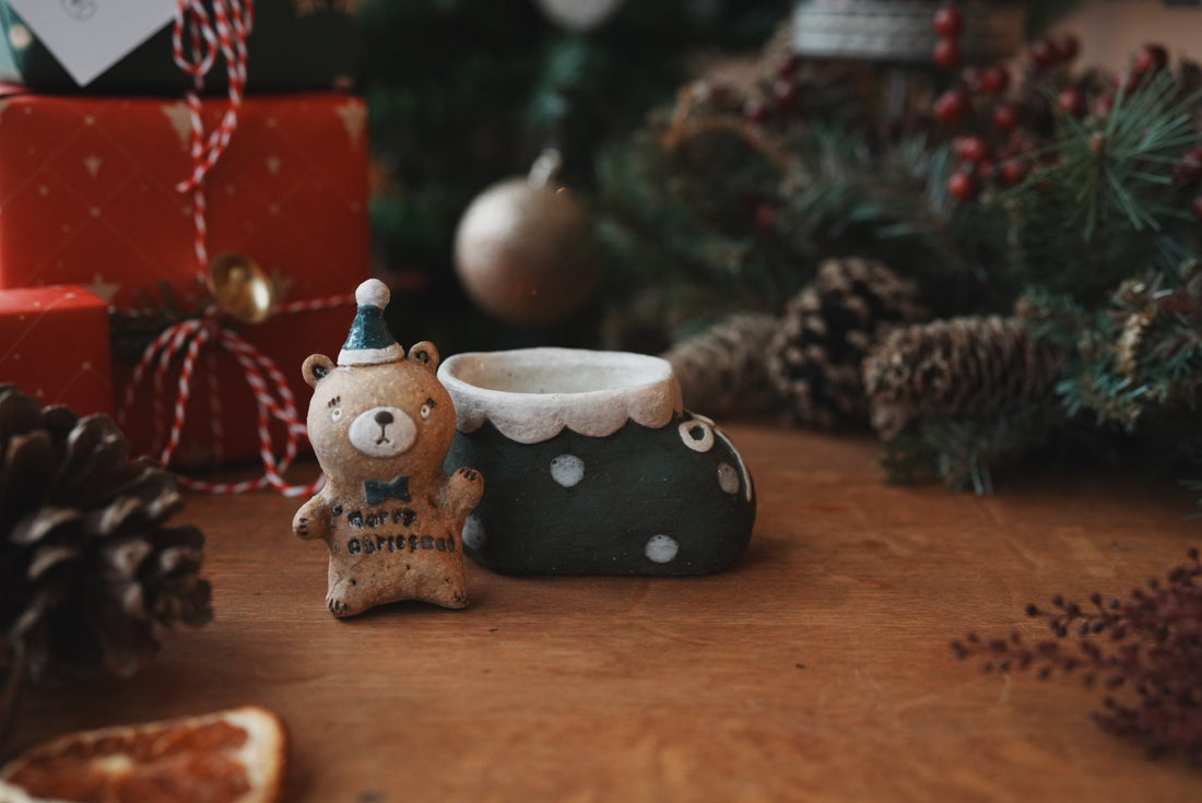 Naori Wagatsuma 我妻なおり - Bear & Sock Decoration NW01