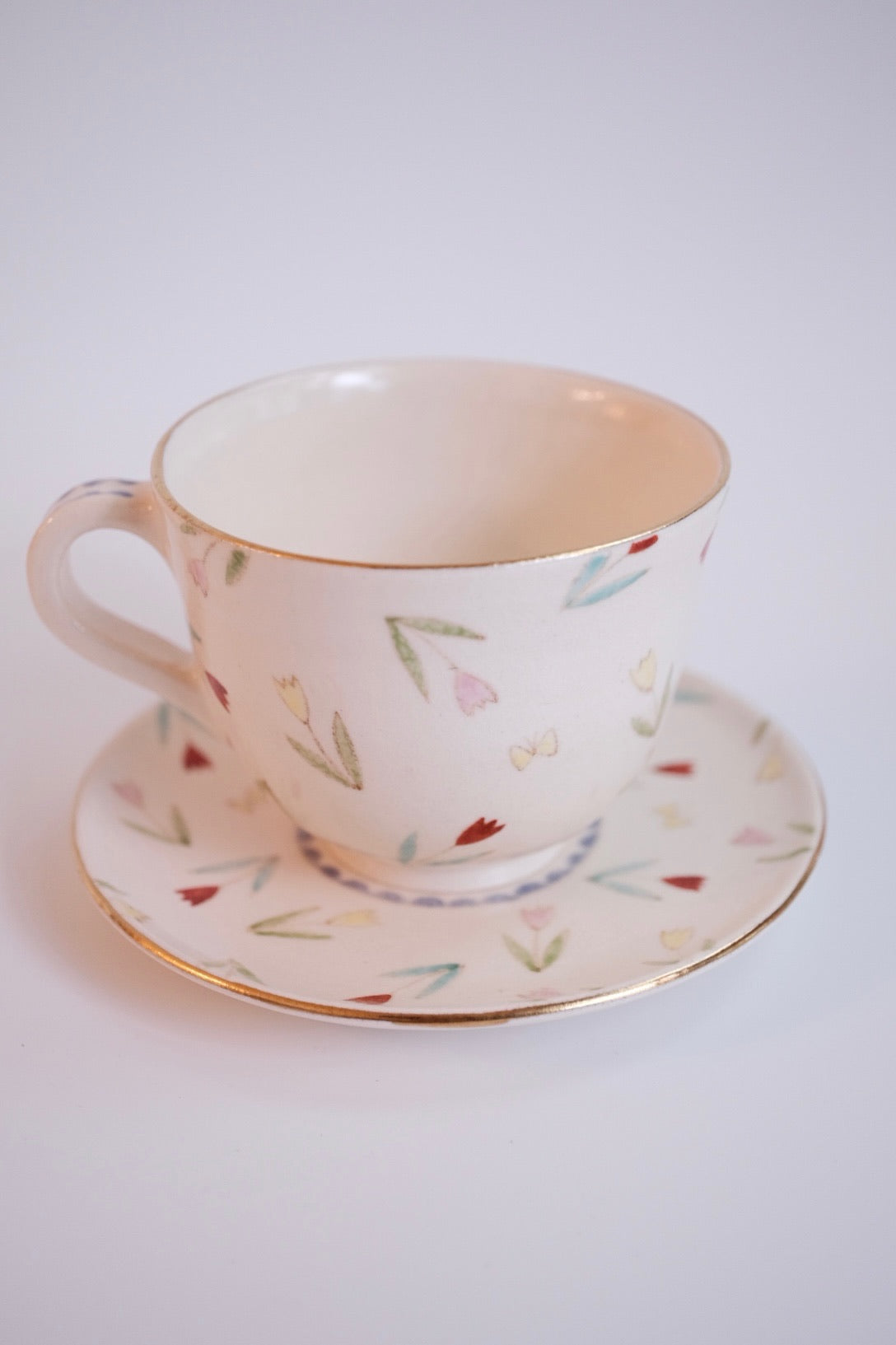 Taki Tomoda 友田多紀 Tulip Cup and Saucer - TT01