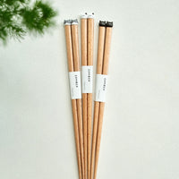 Japanese Coneco Natural Wood Chopstick and Chopstick Rest