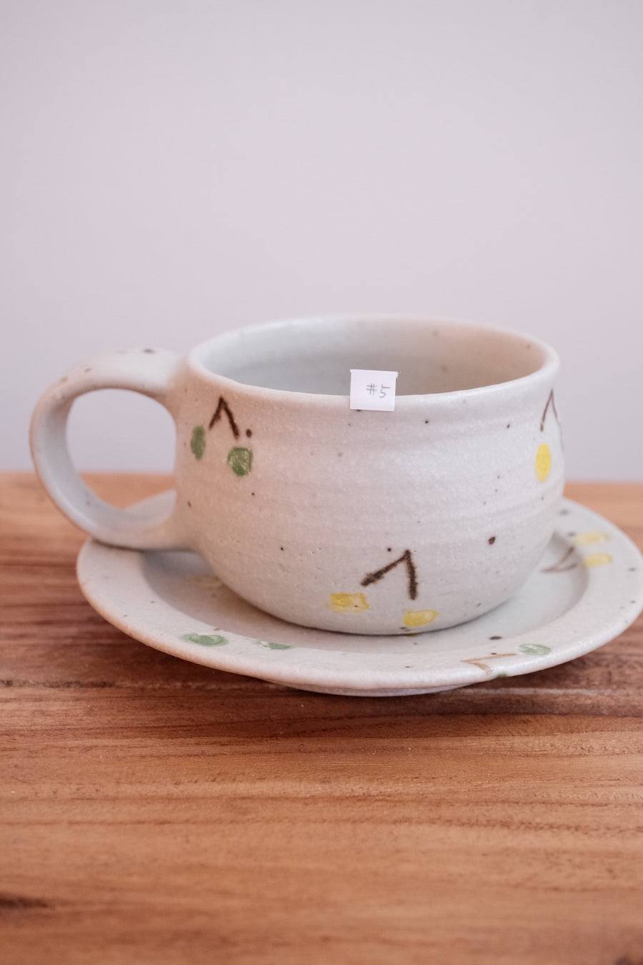 Haruko Harada 原田晴子 Mug and Saucer Set - HH23 #5