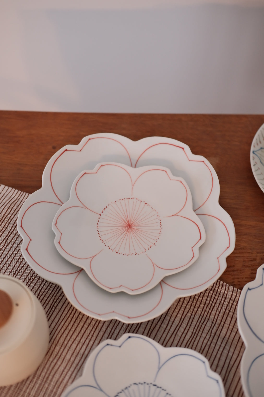 Hasami Ware Sakura Plates