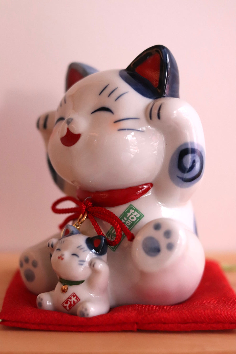 Blue Fortune Lucky Cat 4.5