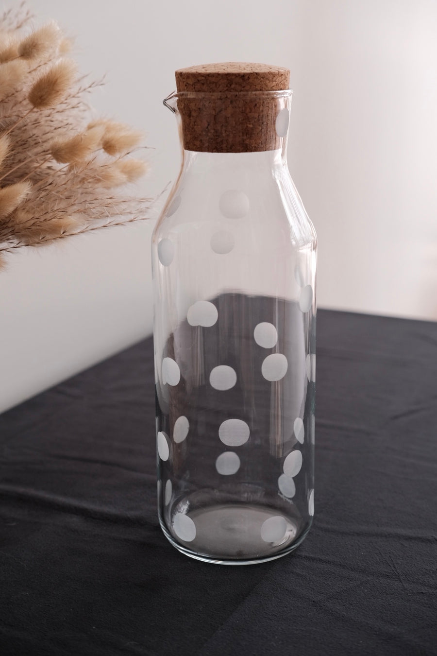 Miki Yamaguchi 山口未来 Kiriko Glass Water Jug Dot