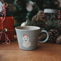 Haruko Harada 原田晴子 Christmas Straight Mug - HH37