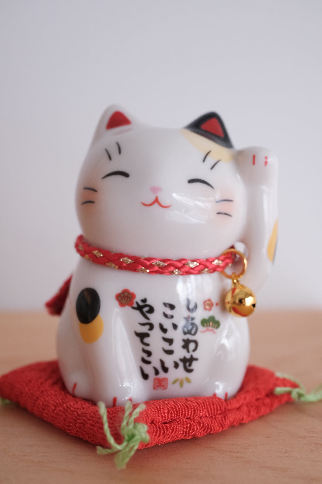 木村桜士堂 Ceramic Lucky Cat - Small