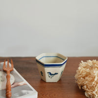 Shinko Nakanishi 中西申幸 Bird Hexagonal Free Cup SN07