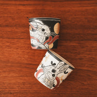 Shirogarasu Studio Mid-Autumn Festival Cup Black BY27
