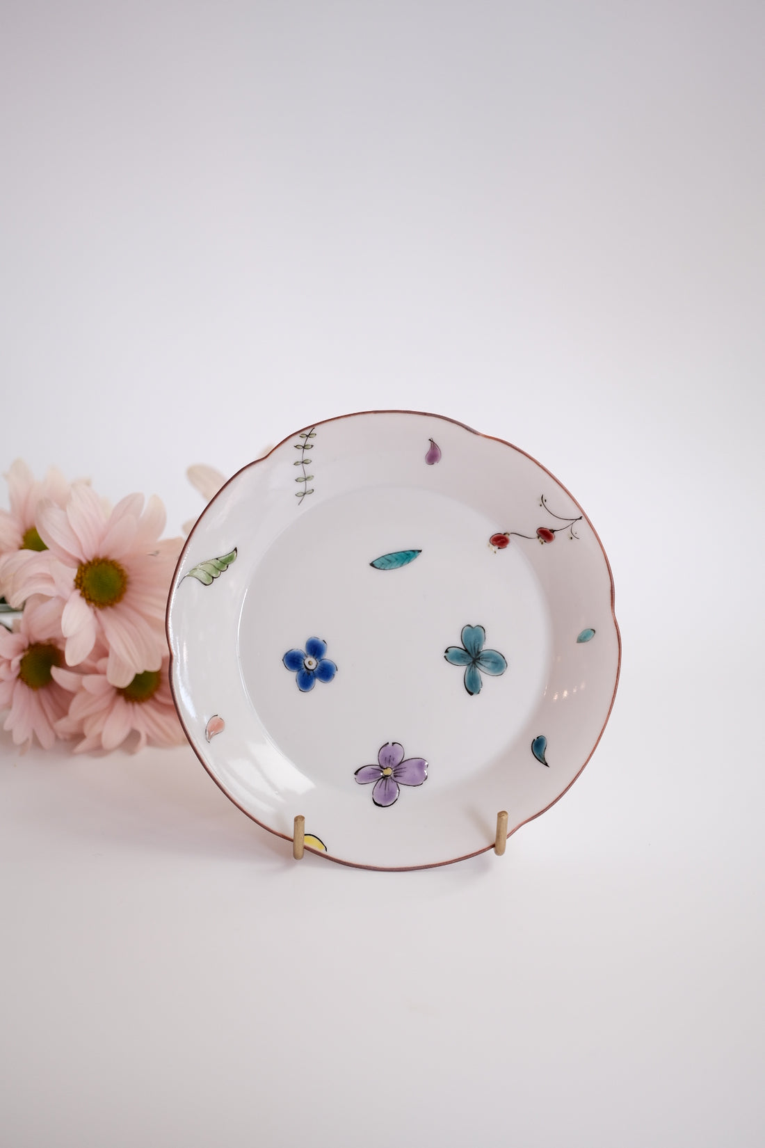 KANA KOBAYASHI 小林加奈 Small Flower Plate 13cm - KK06