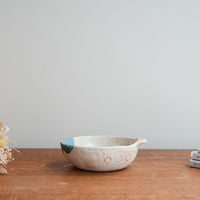 Hapun Pottery 拝志睦子 Medium Deep Plate HP05