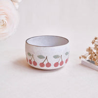 Kei Mitsumochi ミツ持啓 Cherry Bowl - Red KM71