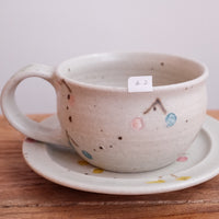 Haruko Harada 原田晴子 Mug and Saucer Set - HH23 #2