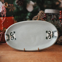 Haruko Harada 原田晴子 Oval Plate - HH36