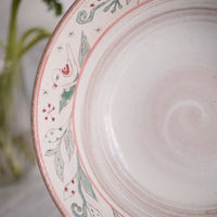 Tsubouchi Mayumi 坪内真弓 Hand Painted Round Deep Plate MT14 - #1