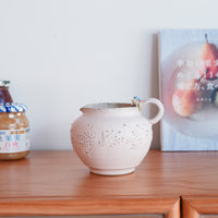 Satomi Motohashi 本橋里美 Bird and Flower Jug - Medium SM20