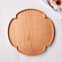 Kazunori Takatsuka 高塚和則 Flower Plate Cherry Wood Extra Large KU06
