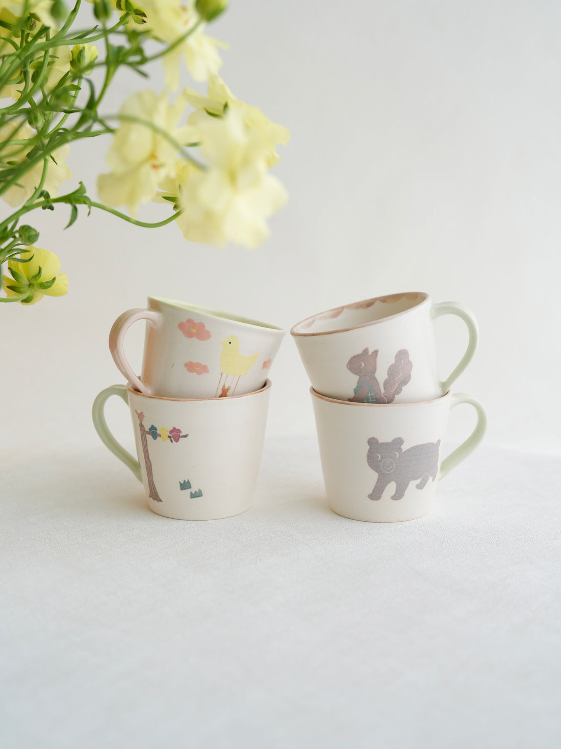 Notari - Animal Mug - Green NO14