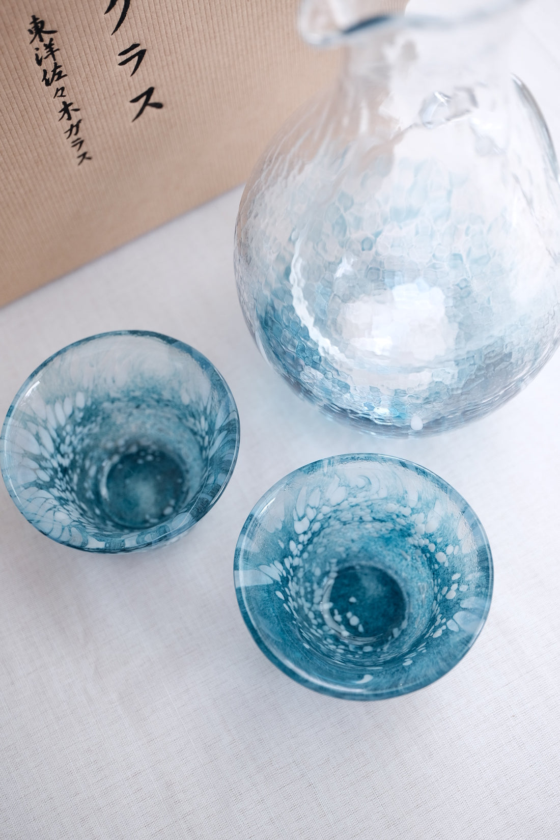 Toyo-sasaki Sake Gift Set - Blue