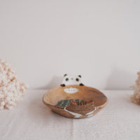 Fumiko Tsuchihashi 土橋文子 - Oval Deep Plate FT13 #2