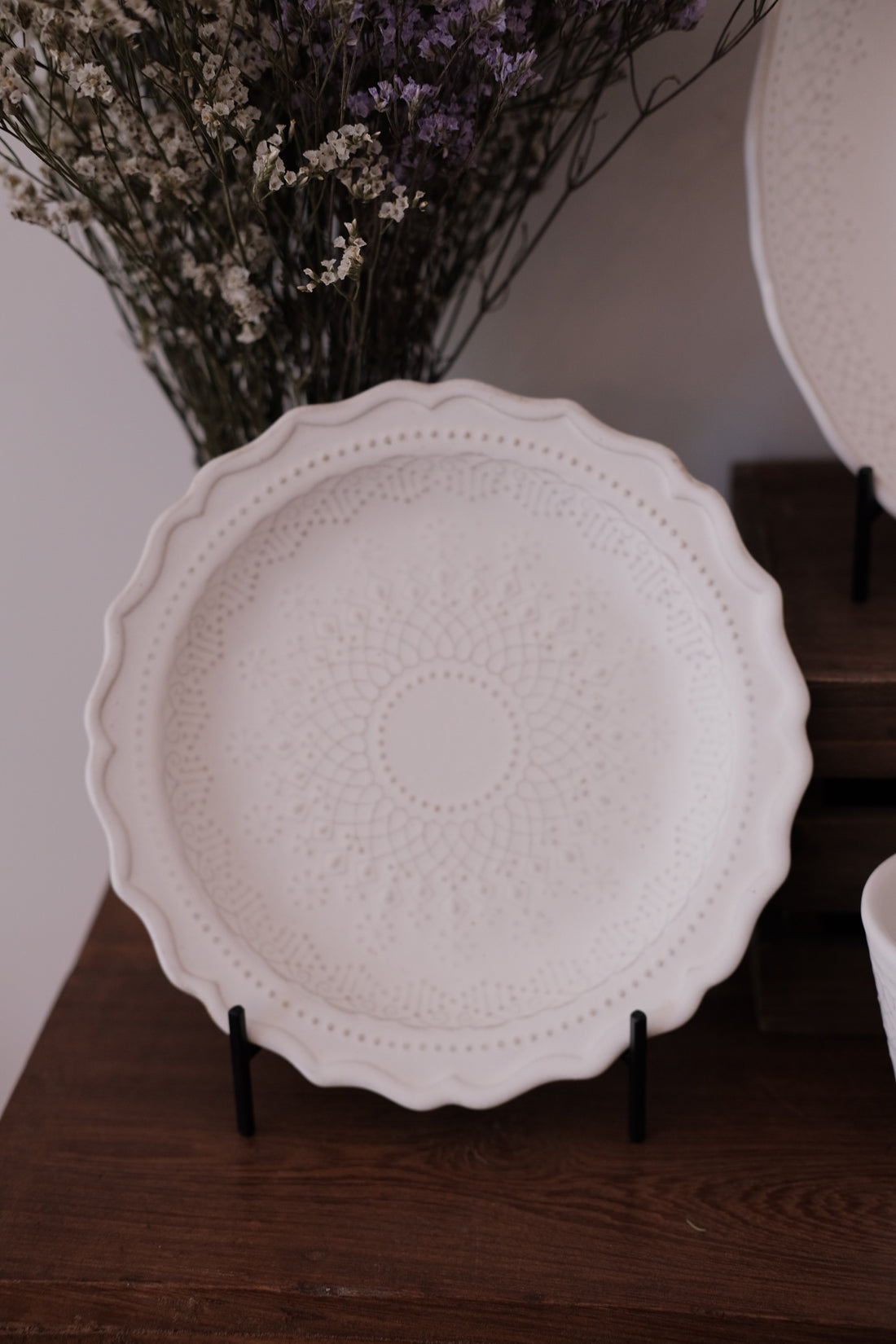 Mishiko Ware White Lace Collection