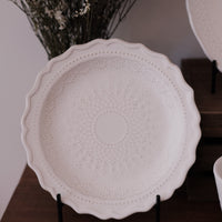 Mishiko Ware White Lace Collection