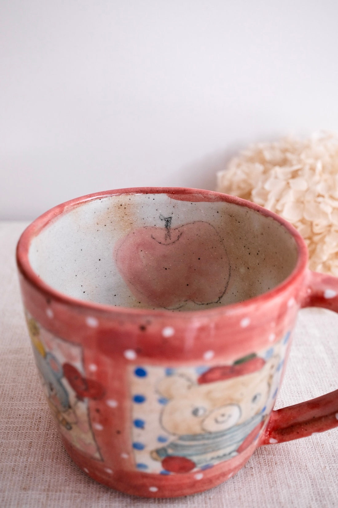 Asako Yamaguchi 山口麻子 Animal Grid Large Mug AI01