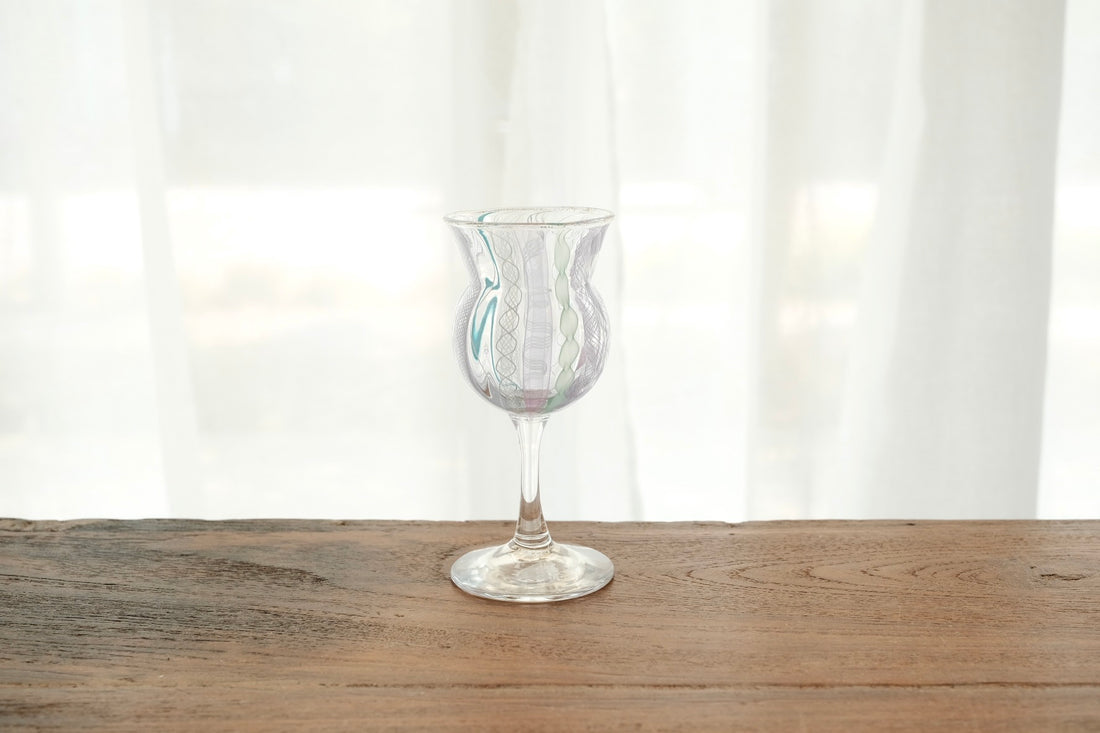 Makiko Kitagata 北形槙子 Lace Liqueur Glass MG09