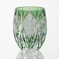 Kagami Crystal - Whiskey Glass, Edo Kiriko “Subaru”