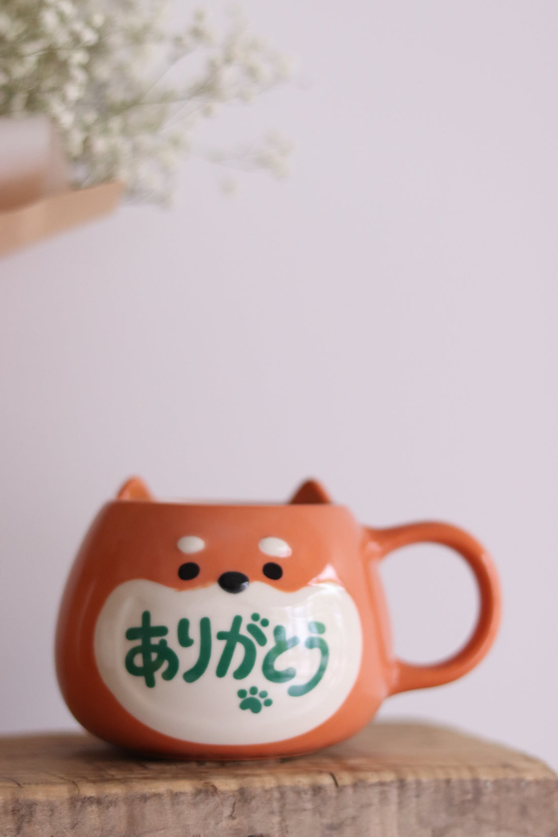 DECOLE "Thank You Mug" Cat Shiba Tableware Kitchen Mug