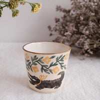 Nakagaki Tomoko Water Color Hand Painted Teacup  #3