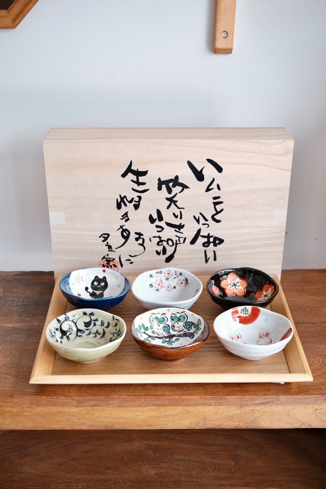 夕立窯 Japanese Style Small Plate Gift Set (Set of 6)