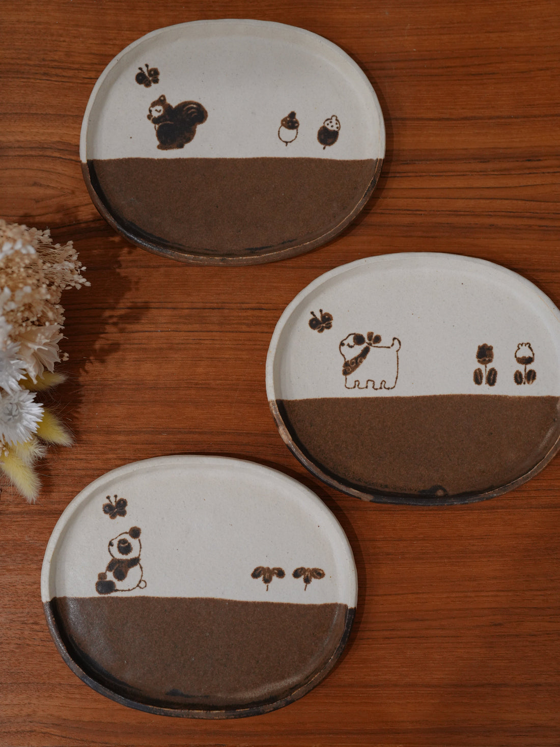 Marubankojo 丸伴工場 - Dual Colours Small Oval Plate MR18