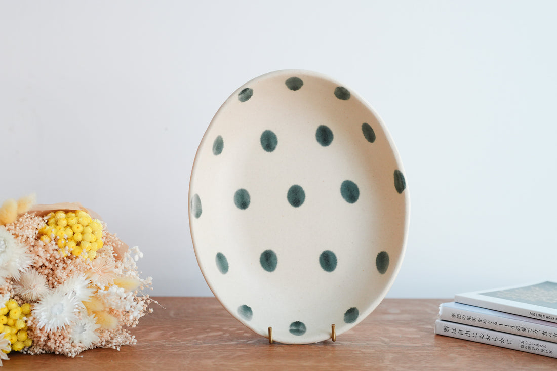 Ken Aoki 青木挙 Large Oval Bowl KE13