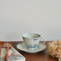 Maya Inamura 稲村真耶 Yellow Flower Mug and Saucer Set MI27