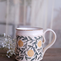 Nakagaki Tomoko Water Color Hand Painted Mug - KP14