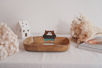 Fumiko Tsuchihashi 土橋文子 - Square Deep Plate FT19 #2