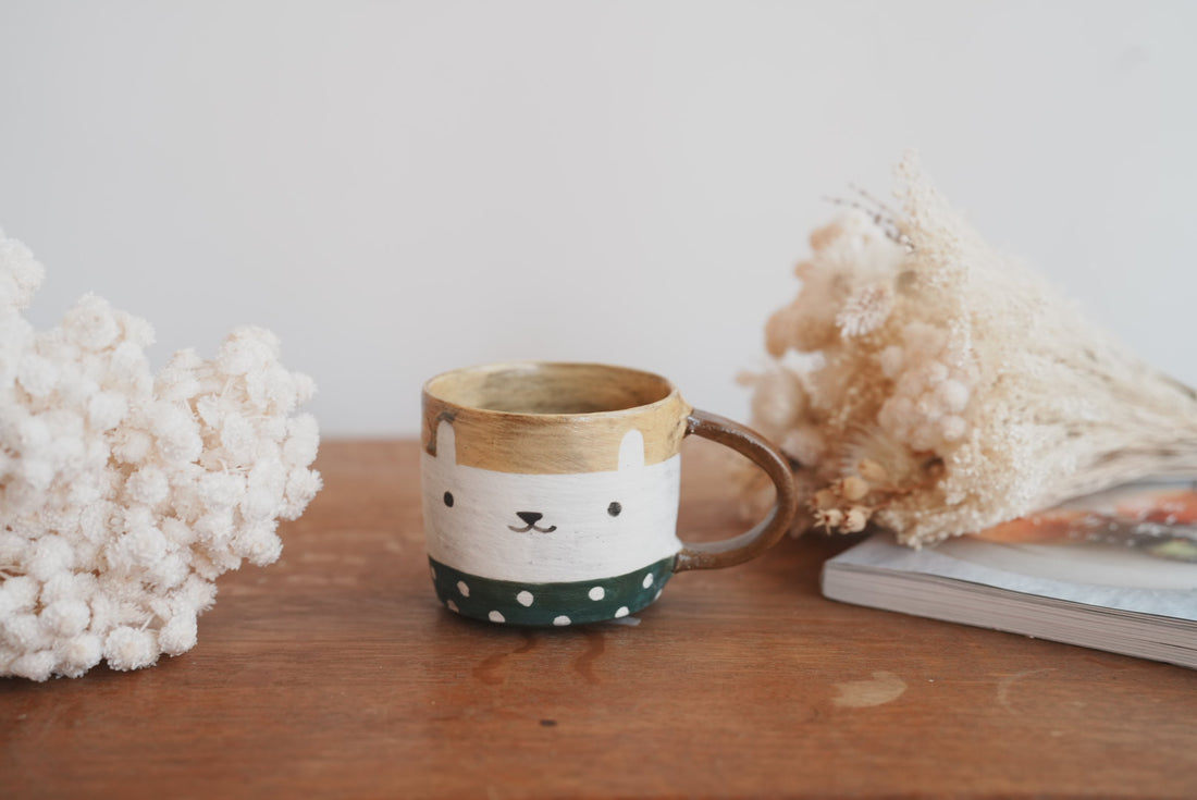 Fumiko Tsuchihashi 土橋文子 - Animal Mug FT02 #6