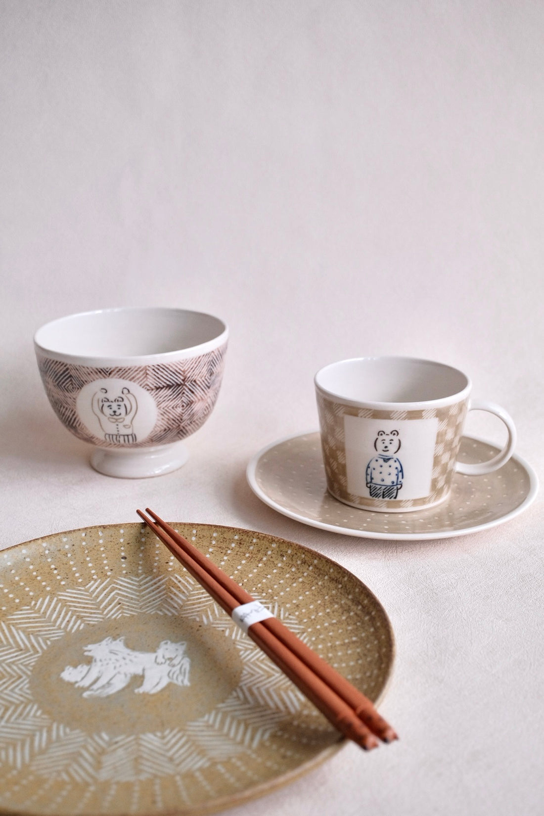 Ayane Hamada 濱田綾音 Large Animal Plate AY11