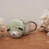 Fumiko Tsuchihashi 土橋文子 - Mug with Lid FT10 #4